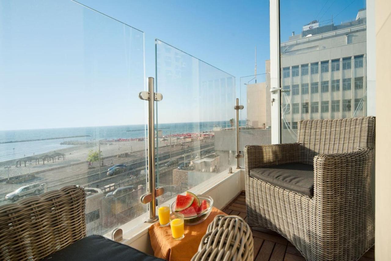 Beach And Sunset Panorama Apartment By Sea N' Rent Tel Aviv Exteriör bild