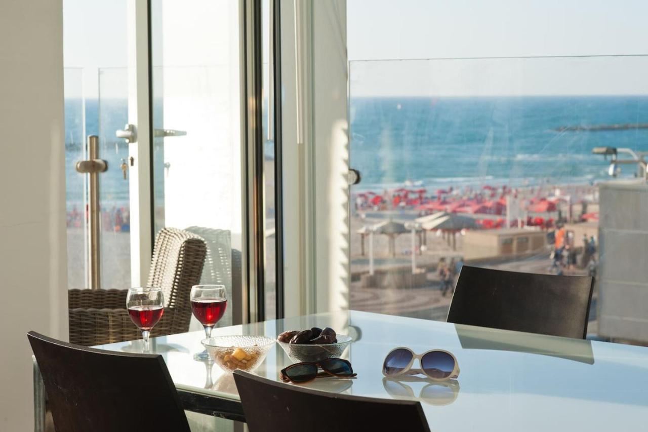 Beach And Sunset Panorama Apartment By Sea N' Rent Tel Aviv Exteriör bild