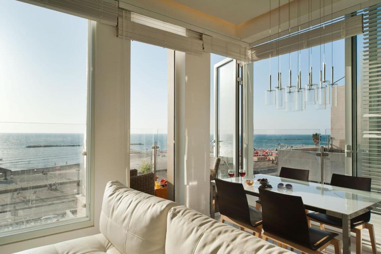 Beach And Sunset Panorama Apartment By Sea N' Rent Tel Aviv Exteriör bild