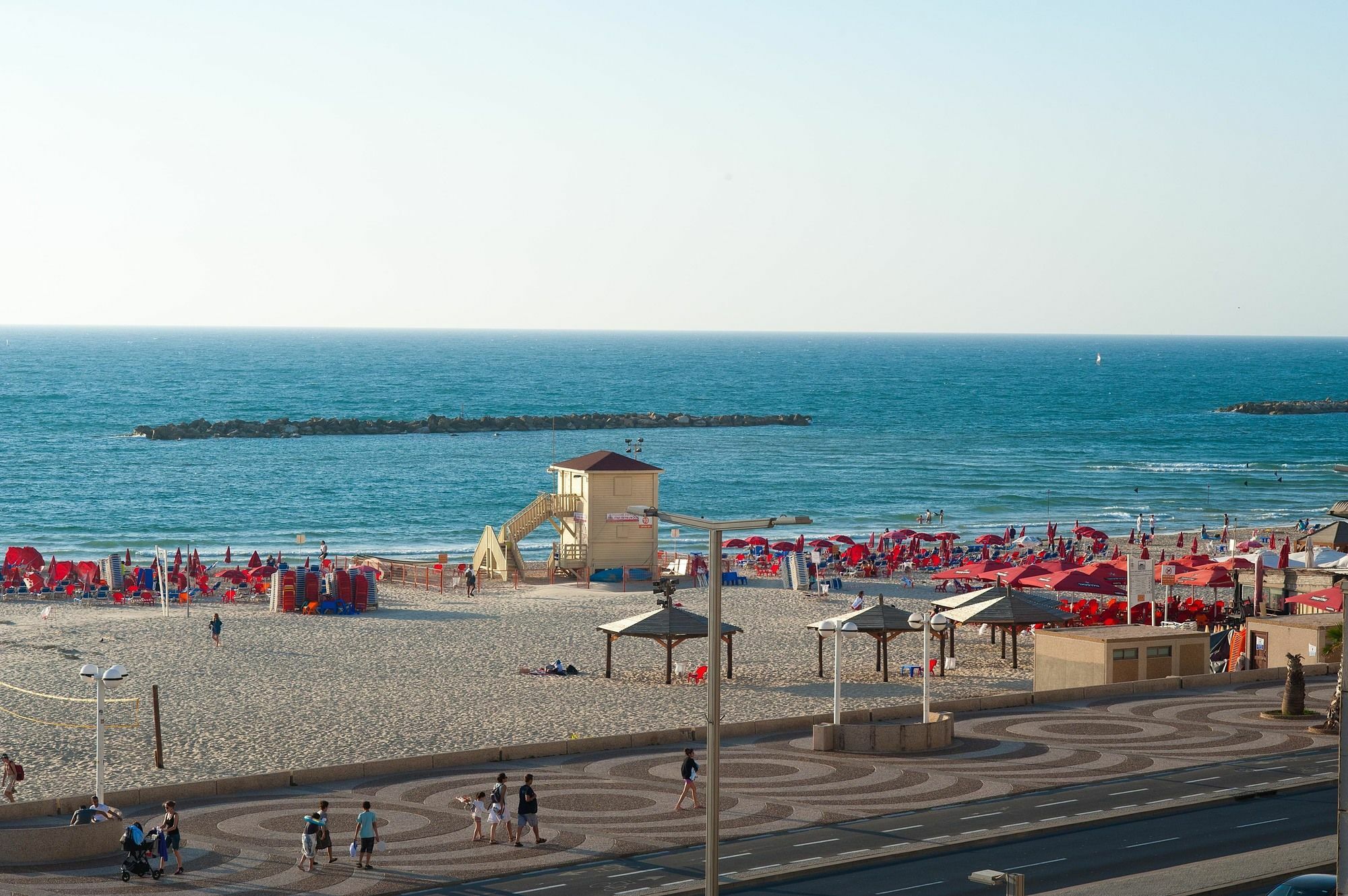 Beach And Sunset Panorama Apartment By Sea N' Rent Tel Aviv Exteriör bild